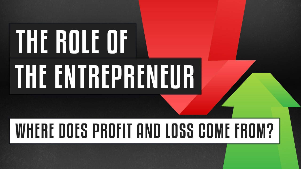 The Role of the Entrepreneur